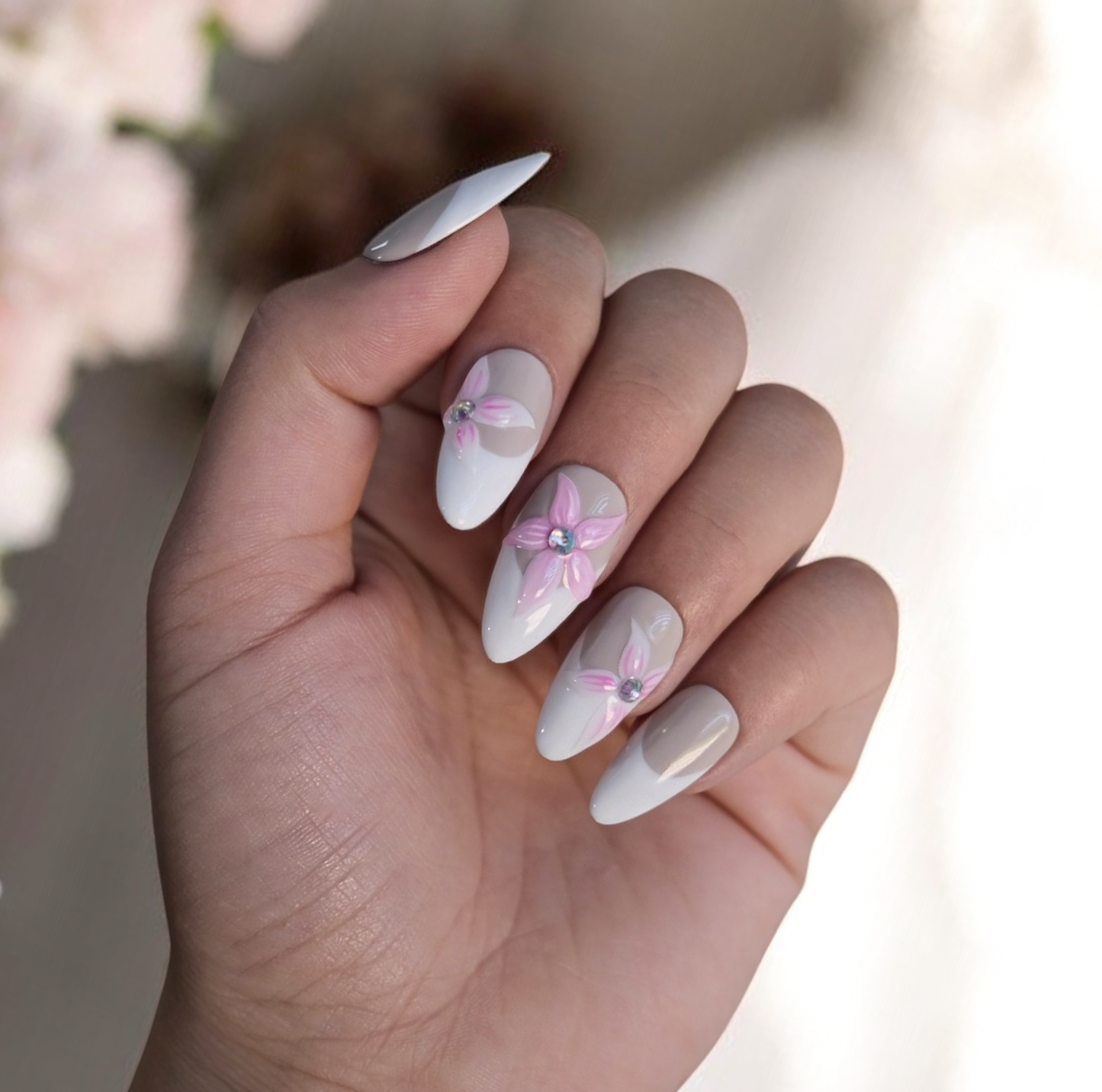 Floral Dance - Gel Nails