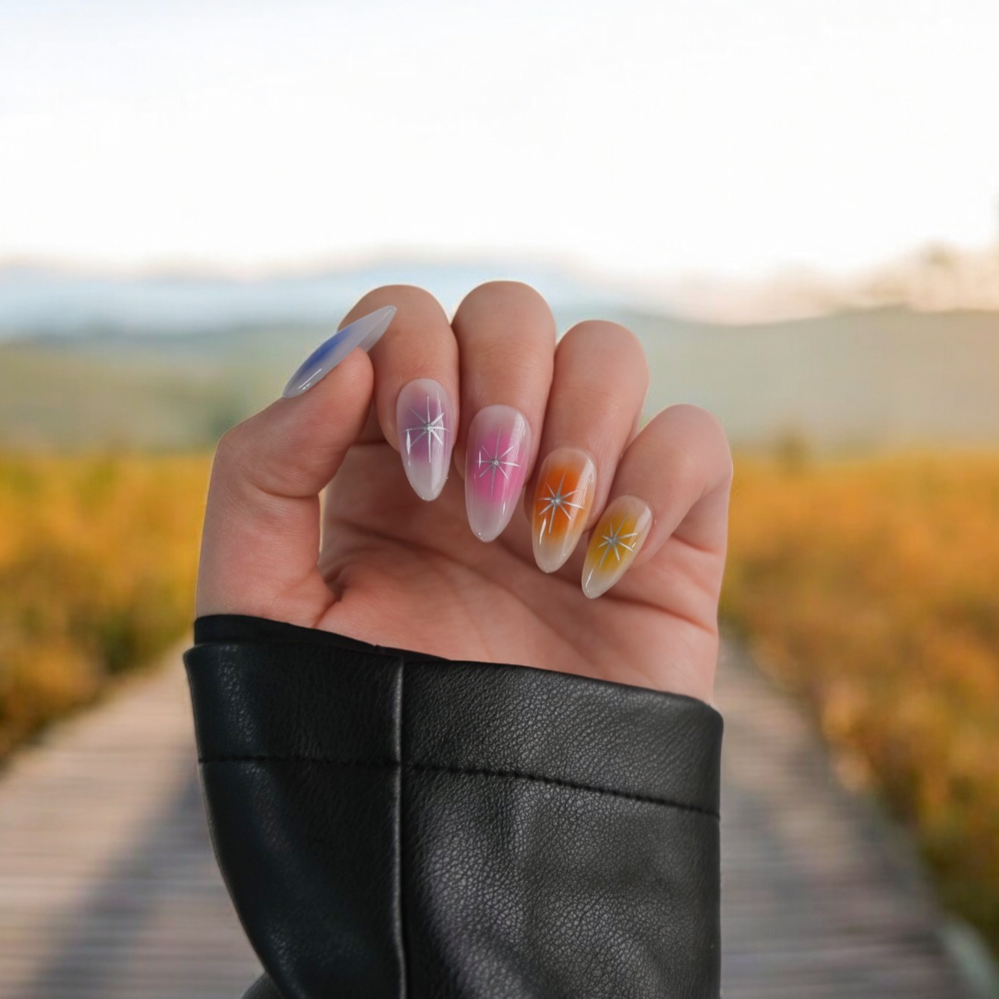 Rainbow Dreams - Gel Nails