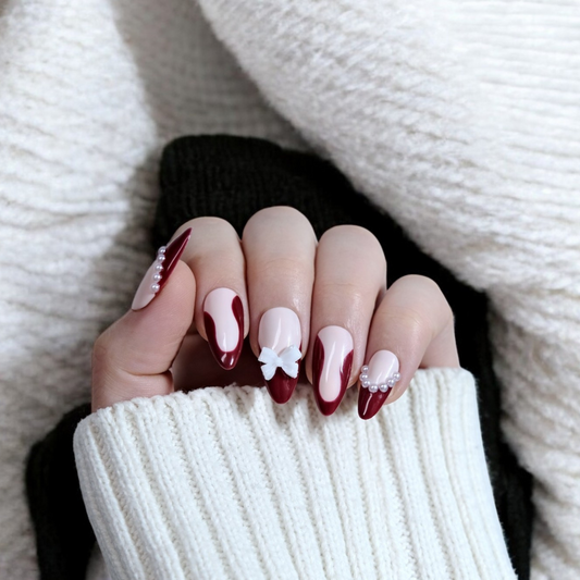 Scarlet Pearl - Gel Nails