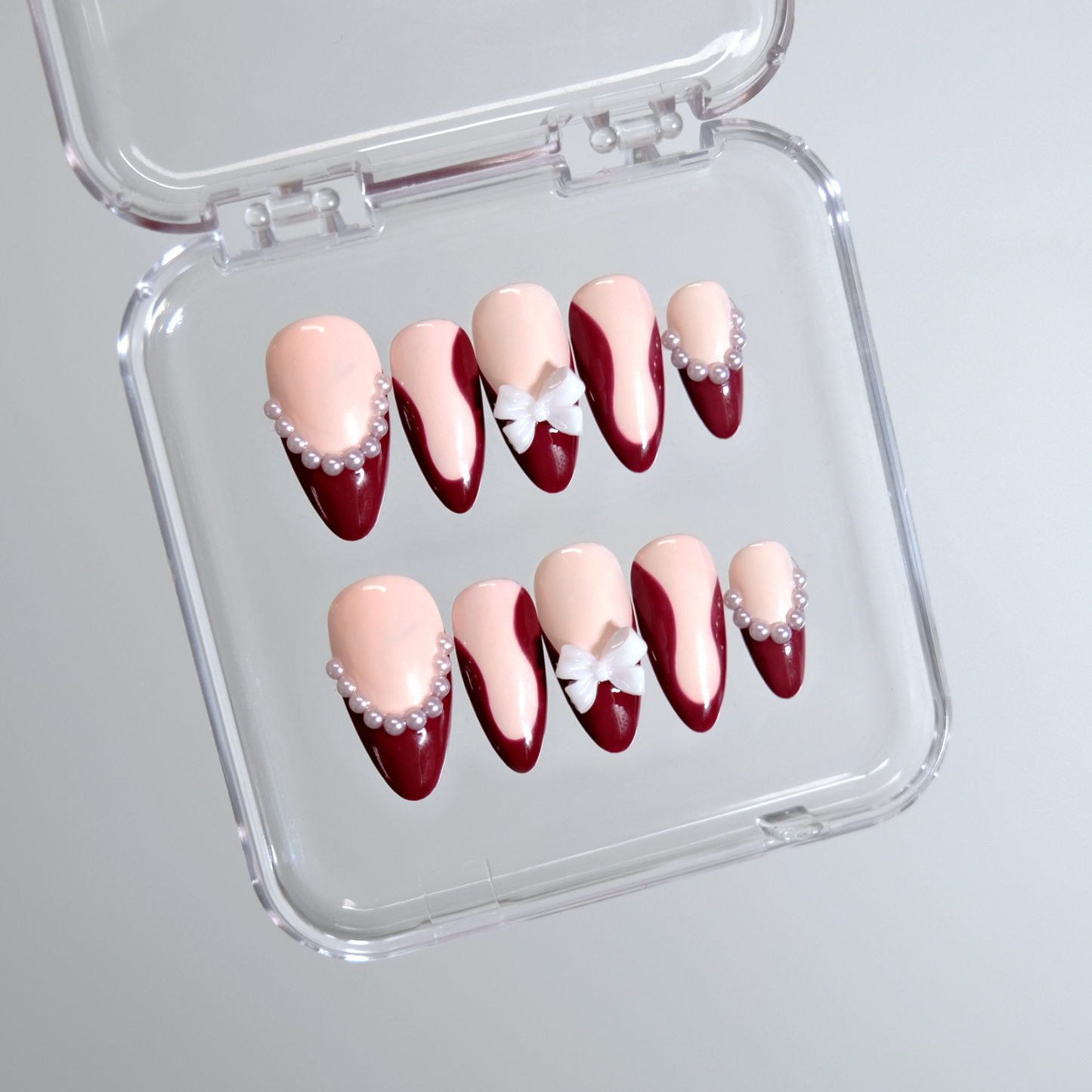 Scarlet Pearl - Gel Nails