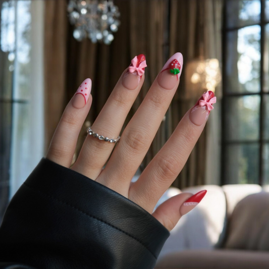 Strawberry Fantasy - Gel Nails